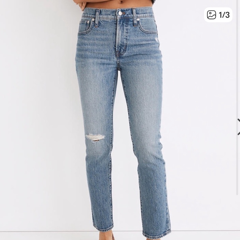Madewell the mid rise perfect vintage jeans size 23 EUC